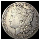 1898-S Silver Morgan Dollar NEARLY UNCIRCULATED