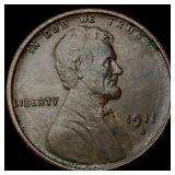 1911-S Lincoln Wheat Cent UNCIRCULATED