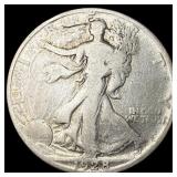 1928-S Silver Walking Liberty Half Dollar  NICELY