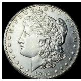1902-S Silver Morgan Dollar CHOICE AU