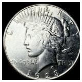 1923-S Silver Peace Dollar CLOSELY UNCIRCULATED