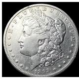 1893-O Silver Morgan Dollar NEARLY UNCIRCULATED