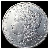1881-S Silver Morgan Dollar CLOSELY UNCIRCULATED