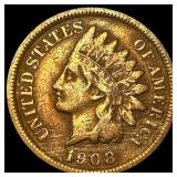 1908-S Indian Head Cent LIGHTLY CIRCULATED