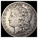 1883 Silver Morgan Dollar NEARLY UNCIRCULATED