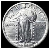 1918 Standing Liberty Quarter CLOSELY UNCIRCULATED