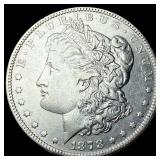 1878 Silver Morgan Dollar CLOSELY UNCIRCULATED