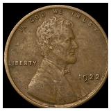 1922-D Lincoln Wheat Cent NEARLY UNCIRCULATED