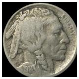 1914-D Buffalo Nickel LIGHTLY CIRCULATED