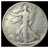 1927-S Silver Half Dollar ABOUT UNCIRCULATED