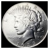 1935 Silver Peace Dollar UNCIRCULATED