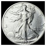 1934-S Silver Walking Liberty Half Dollar CLOSELY