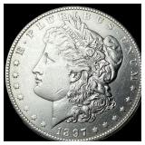 1897-O Silver Morgan Dollar CHOICE AU