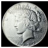 1927 Peace Silver Dollar CLOSELY UNCIRCULATED