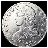 1832 Capped Bust Half Dollar NEARLY  UNCIRCULATED