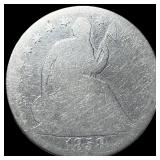 1858-O Silver Half Dollar NICELY CIRCULATED