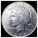 1935 Silver Peace Dollar CLOSELY UNCIRCULATED