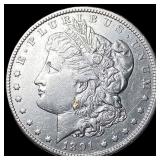 1891-CC Morgan Silver Dollar