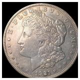 1921 Silver Morgan Dollar NEARLY UNCIRCULATED