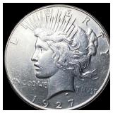 1927 Peace Silver Dollar CLOSELY UNCIRCULATED