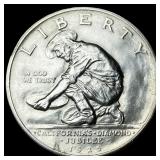 1925-S Silver California Jubilee Half Dollar  UNC