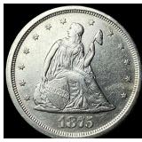 1875-S Silver Twenty Cents CLOSELY  UNCIRCULATED