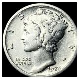 1923-S Silver Mercury Dime CLOSELY  UNCIRCULATED