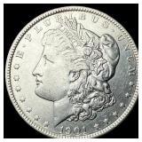 1901 Silver Morgan Dollar CLOSELY  UNCIRCULATED