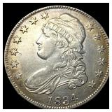 1834 Capped Bust Half Dollar CLOSELY UNCIRCULATED