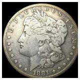 1881-CC Silver Morgan Dollar LIGHTLY CIRCULATED