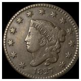 1827 Coronet Head Large Cent CLOSELY UNCIRCULATED