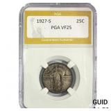 1927-S Standing Liberty Quarter PGA VF25