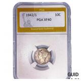 1942/1 Mercury Silver Dime PGA XF40