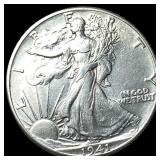 1941 Silver Half Dollar (Walking Liberty) CLOSELY