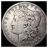 1891-O Silver Morgan Dollar LIGHTLY CIRCULATED
