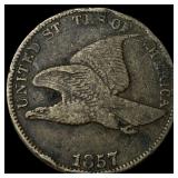 1857 Flying Eagle Cent LIGHTLY CIRCULATED