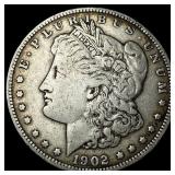 1902 Morgan Silver Dollar CLOSELY UNCIRCULATED