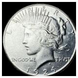 1924-S Silver Peace Dollar UNCIRCULATED