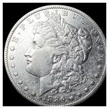 1886 Silver Morgan Dollar CLOSELY UNCIRCULATED