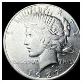 1927-S Silver Peace Dollar NEARLY UNCIRCULATED