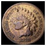 1878 Indian Head Cent LIGHTLY CIRCULATED