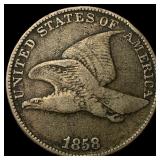 1858 Flying Eagle Cent LIGHTLY CIRCULATED