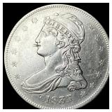 1837 Capped Bust Half Dollar CLOSELY UNCIRCULATED