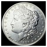 1890-CC Silver Morgan Dollar CLOSELY UNCIRCULATED