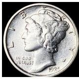 1925-D Silver Mercury Dime CLOSELY  UNCIRCULATED