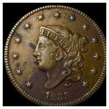 1835 Coronet Head Large Cent NEARLY  UNCIRCULATED