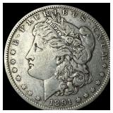 1891-O Silver Morgan Dollar NEARLY UNCIRCULATED