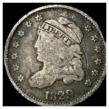 1829 Capped Bust Half Dime NICELY CIRCULATED