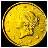 1853 Gold $1 Liberty Head Type 1 HIGH GRADE