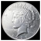 1926-S Silver Peace Dollar CLOSELY UNCIRCULATED